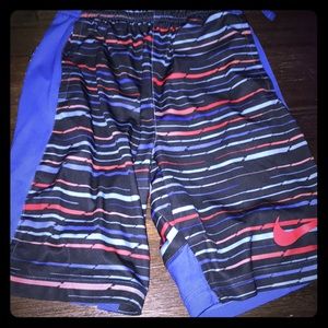 Nike rainbow shorts
